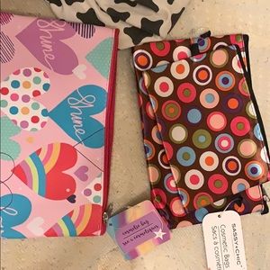 Cosmetic three set make up bags